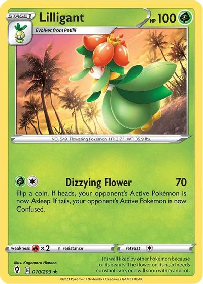 Lilligant SWSH07: Evolving Skies