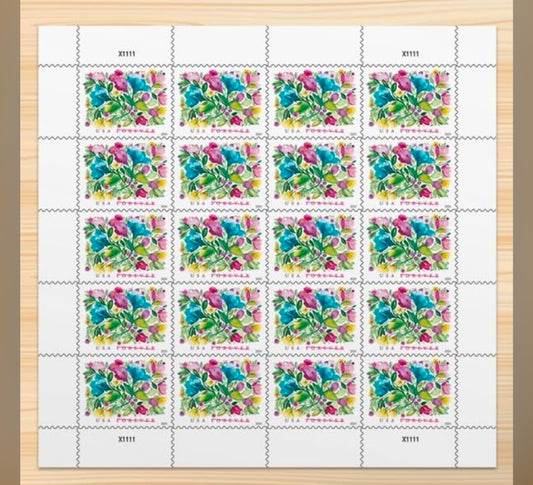 Celebration Blooms Forever Stamps
