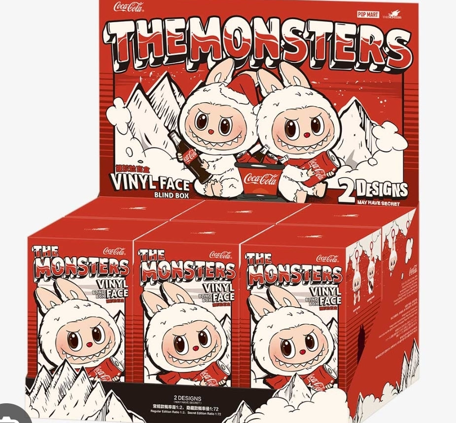 Coca Cola The Monsters Labubu SET of 6