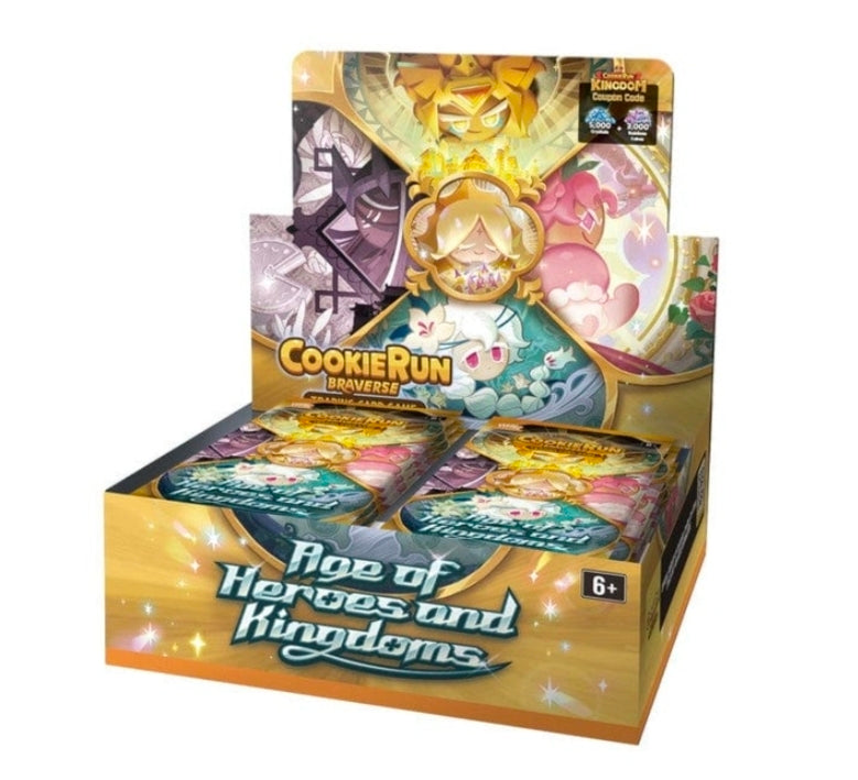 CookieRun Braverse TCG: Age of Heroes and Kingdoms Booster Box