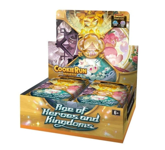 CookieRun Braverse TCG: Age of Heroes and Kingdoms Booster Box