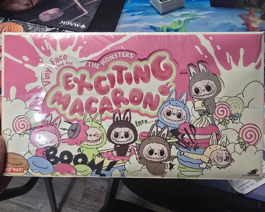 NEW Pop Mart Labubu The Monsters Exciting Macaron Blind Box Vinyl Set of 6