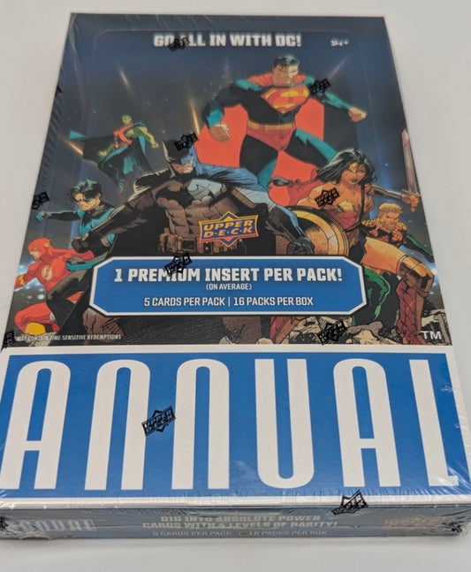 2024/25 Upper Deck DC Annual Hobby Box