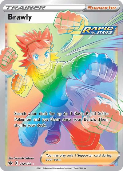 Brawly (Secret) SWSH06: Chilling Reign