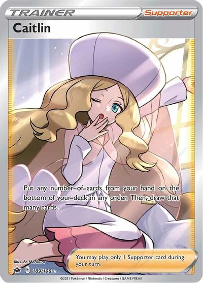 Caitlin (Full Art) SWSH06: Chilling Reign