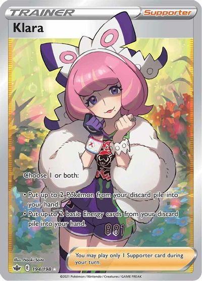 Klara (Full Art) SWSH06: Chilling Reign