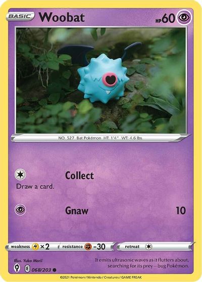 Woobat SWSH07: Evolving Skies