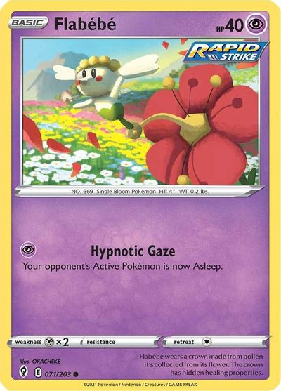 Flabebe SWSH07: Evolving Skies